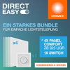 Zuverlässige Komplettlösung für moderne Bürobeleuchtung – optimiert für DIRECT EASY