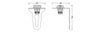 Adapterstecker ZHAGA oder NEMA zur Erweiterung von Flutlichtstrahlern