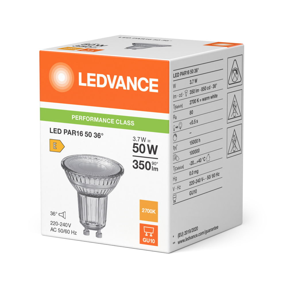 LED-Reflektorlampen PAR16 mit Retrofit-Stecksockel – Bild 6 von 6