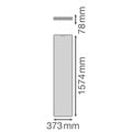 Deckenanbau Sanierungsleuchten mit integriertem PIR-Sensor, 1574 x 374 mm