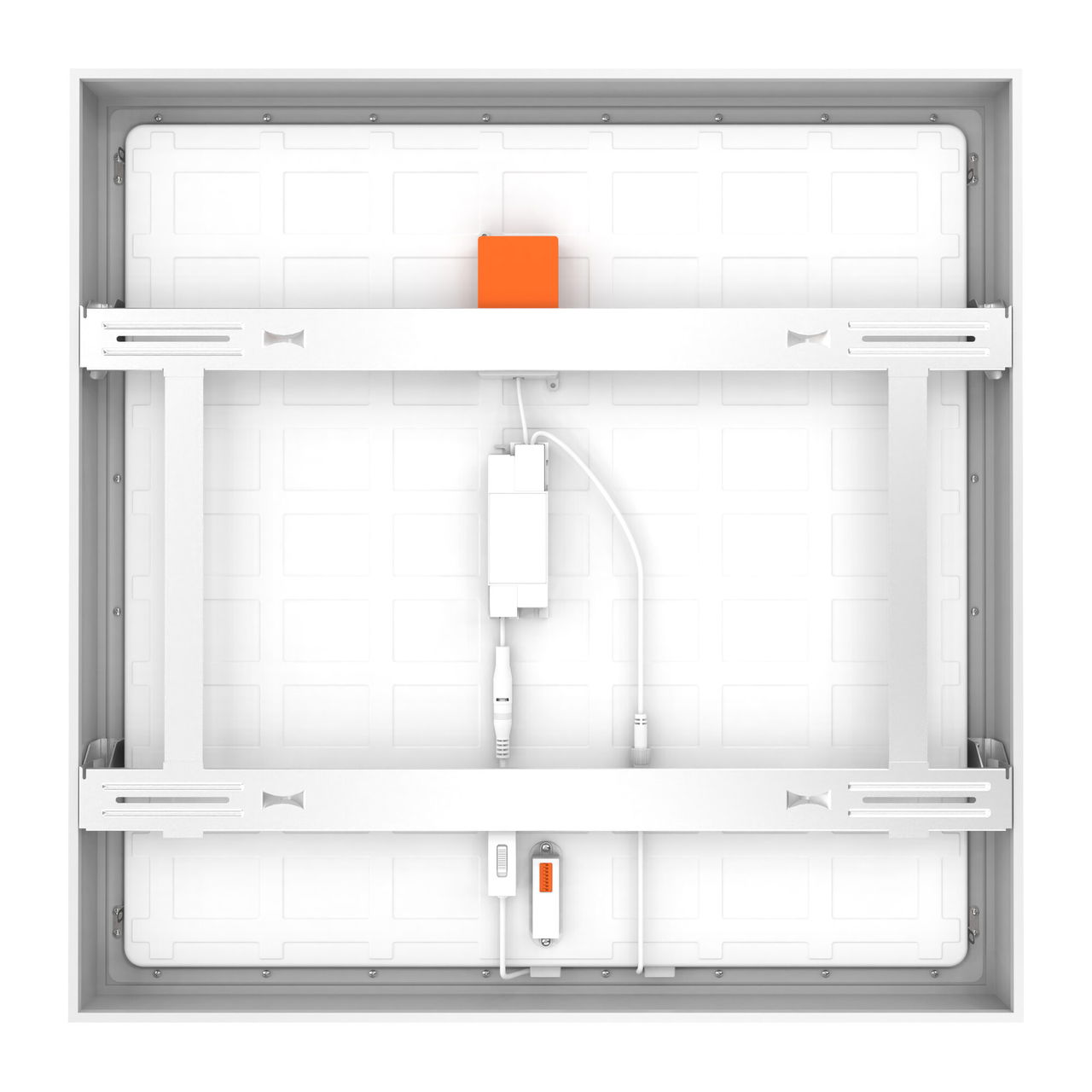 Deckenanbau Sanierungsleuchten mit integriertem PIR-Sensor, 674 x 674 mm – Bild 2 von 7