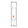 Deckenanbau Sanierungsleuchten mit integriertem PIR-Sensor, 1574 x 374 mm