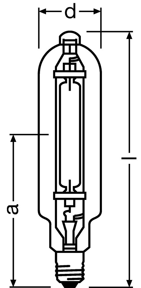 Halogen-Metalldampflampen für geschlossene Leuchten – Bild 2 von 2