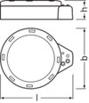 DALI-2 Sensorkoppler mit integriertem Lichtsensor, kombinierbar mit HIGHBAY Sensor