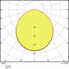 Flache Downlightleuchten mit integriertem Treiber, rund
