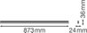 LINEAR COMPACT HIGH OUTPUT 900 15 W 3000 K