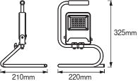 WORKLIGHTS S-STAND 30 W 4000 K – Bild 3 von 4