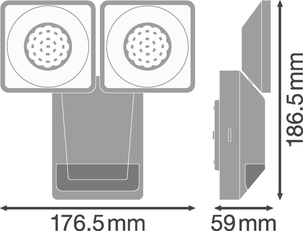 ENDURA® PRO SPOT SENSOR 16W 4000K IP55 White – Bild 3 von 4