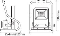 WORKLIGHTS R-STAND SOCKET (GEN 2) 30 W 4000 K – Bild 3 von 4