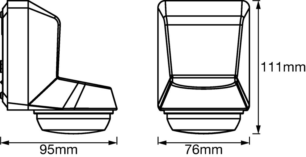 SENSOR WALL 360DEG IP55 DG – Bild 2 von 3