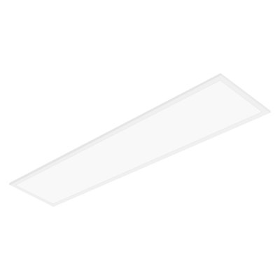 Rechteckige Einlege-Leuchten mit wählbarer Wattageneinstellung (Power Select - PS), für 1200 x 300 mm Deckensysteme