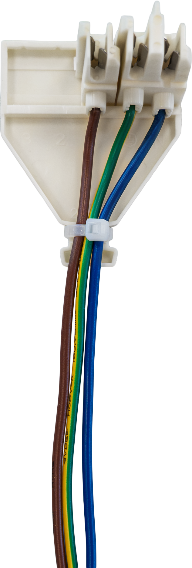 Tragschienen - Adapter O 2, 3-polig, für Zumtobel ZX1