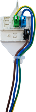 Tragschienen - Adapter O 3, 3-polig, für Zumtobel ZX2