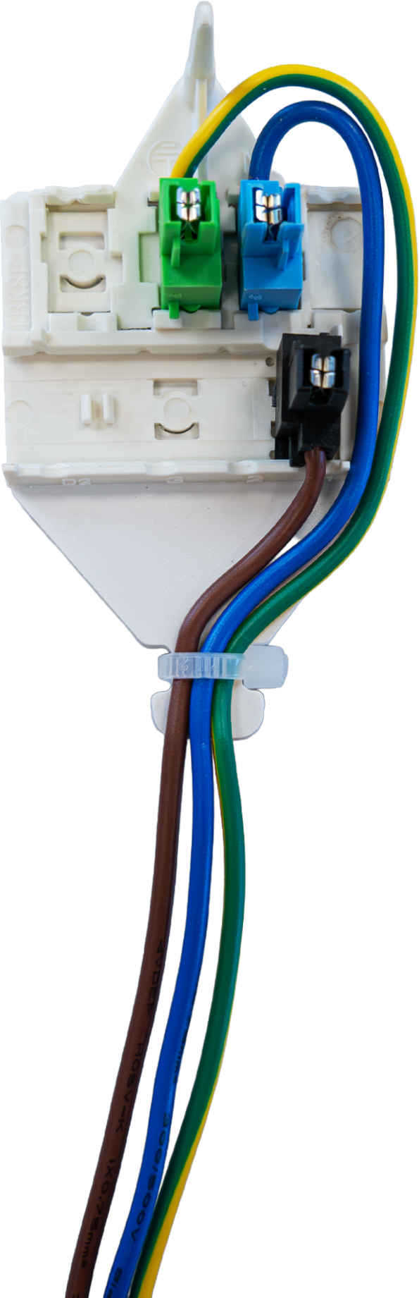 Tragschienen - Adapter O 3, 3-polig, für Zumtobel ZX2