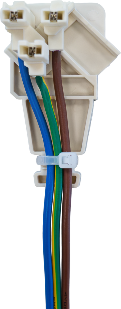 Tragschienen - Adapter O 7, 3-polig, für E-line