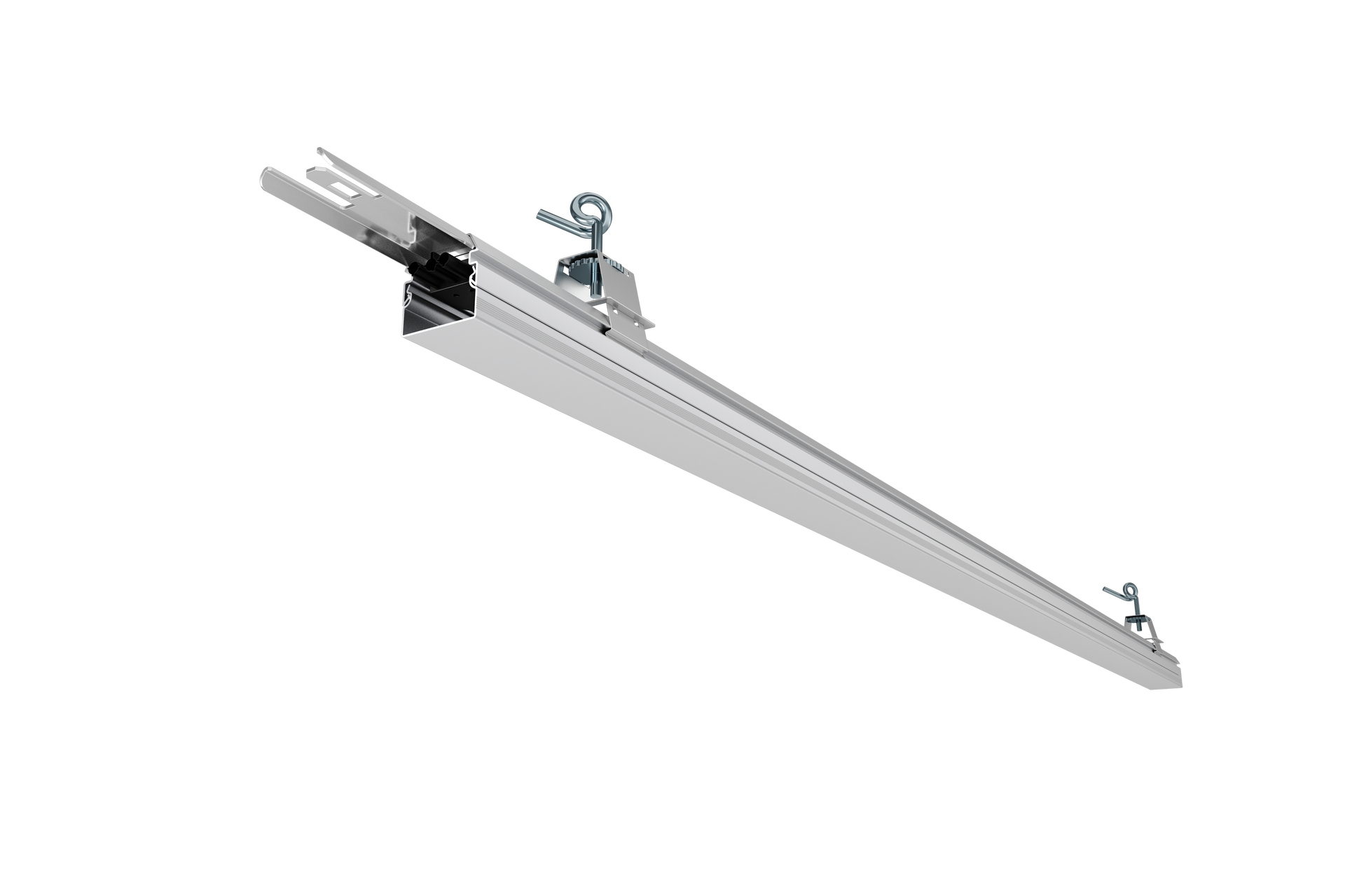 ClickLUX EASY Leermodul, 1500 mm, mit Durchgangsverdrahtung