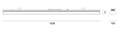 ClickLUX OMNI 5000-125 1-10V, 1528 mm, 56 W, 5000 K, 125°