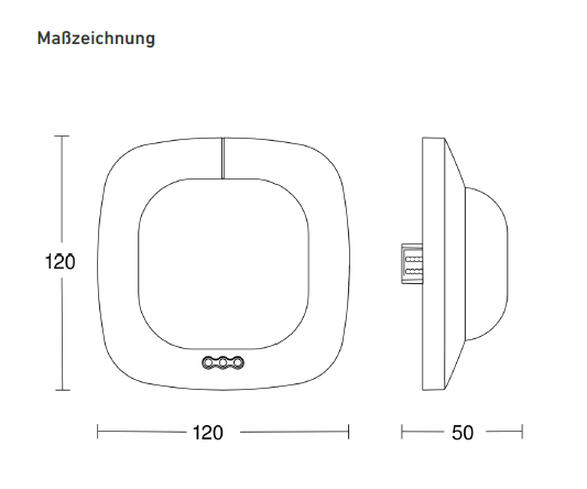 Präsenzmelder IR Quattro HD DALI-2 APC WS – Bild 2 von 2