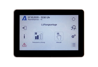 Bedienteil GVX RLS T1 SYS Touch-Panel, passend zu GVX