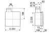 Unterputzgehäuse ER-UPD für ER, mit Metallausblasstutzen