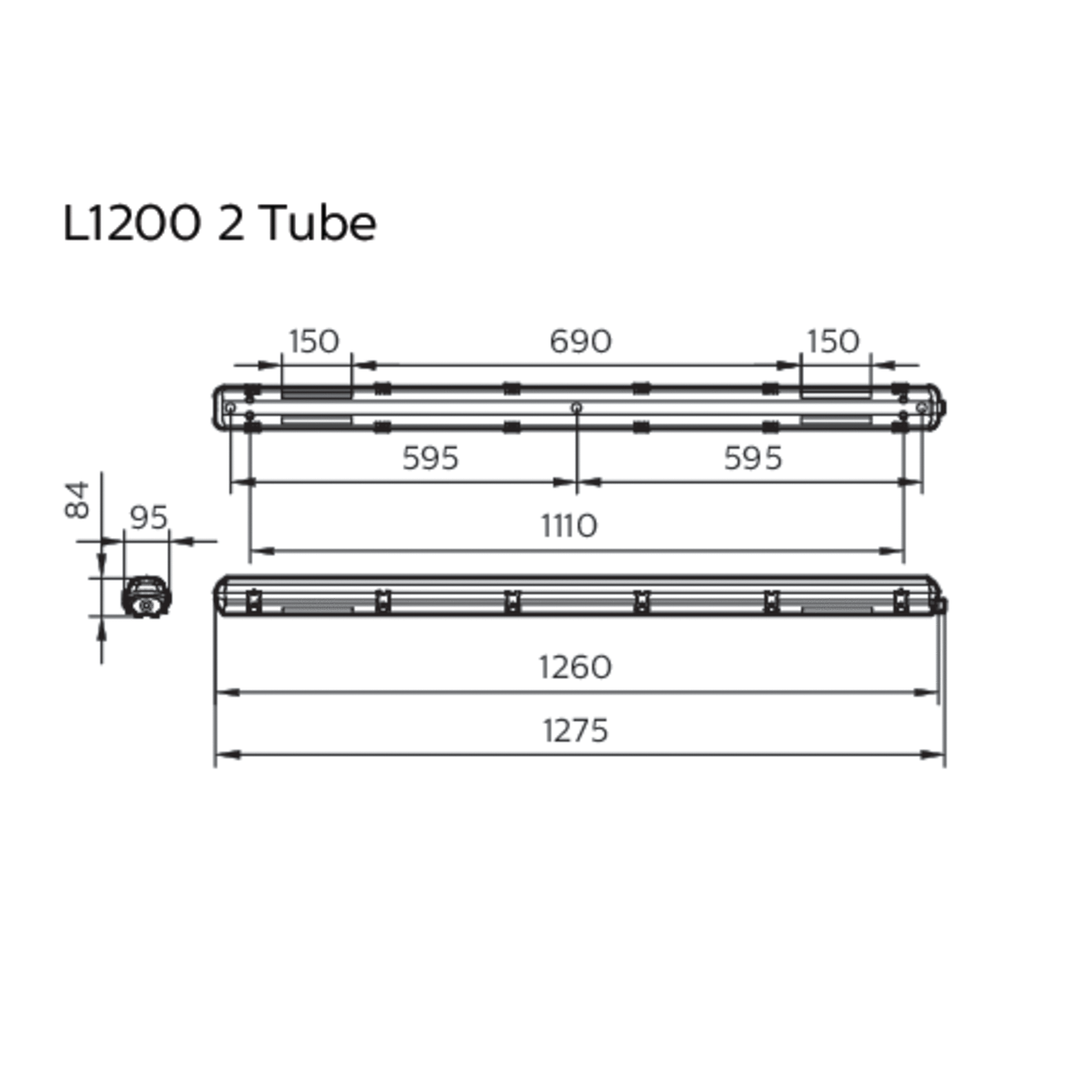 Ceiling-/wall luminaire - Mazda Leuchten