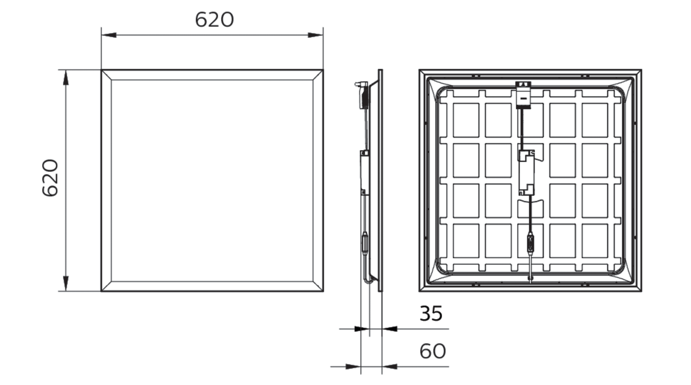 Ceiling-/wall luminaire - Mazda Leuchten