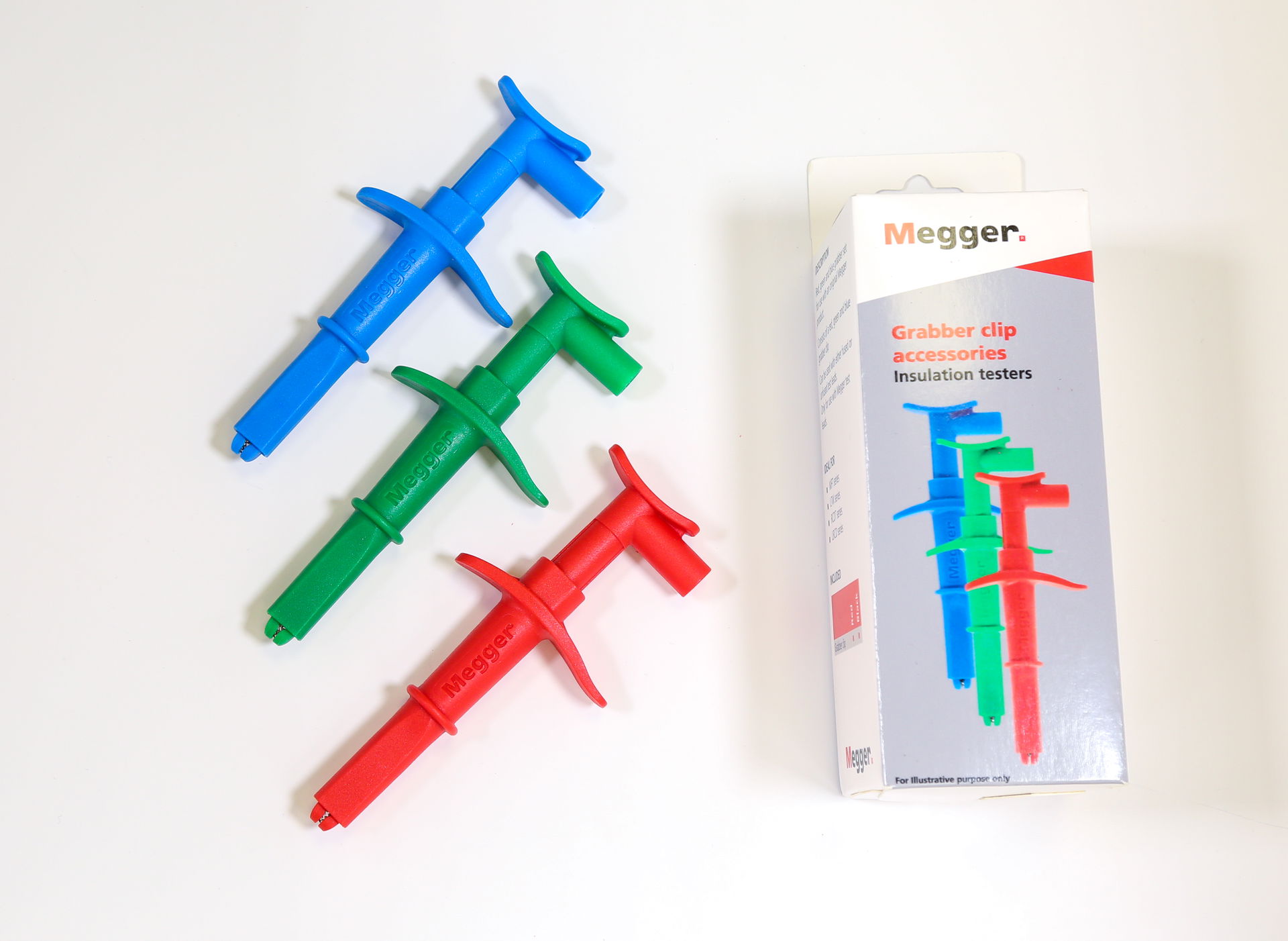 3 STÜCK GRABBER SATZ RD/GN/BU (GEPAKET)