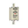 Sicherungseinsatz DIN NH Standard gG Größe NH00 690VAC 250VDC 100A spannungsführende Grifflaschen (sfü) Doppelkennmelder Körperbreite 30 mm