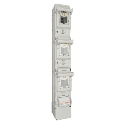 NH-Sicherungslastschaltleiste MULTIVERT® Größe 2 400A 3x1-polig schaltend SaS-System 185mm Schraube M12 Bolzen