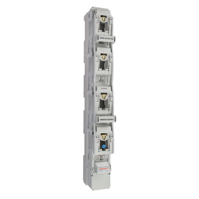 NH-Sicherungslastschaltleiste MULTIVERT® Größe 3 630A 1x4-polig schaltend SaS-System 185mm Schraube M12 Bolzen