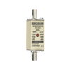 Sicherungseinsatz DIN NH Standard gG Größe NH000 500VAC 250VDC 40A spannungsführende Grifflaschen (sfü) Doppelkennmelder Körperbreite 21mm