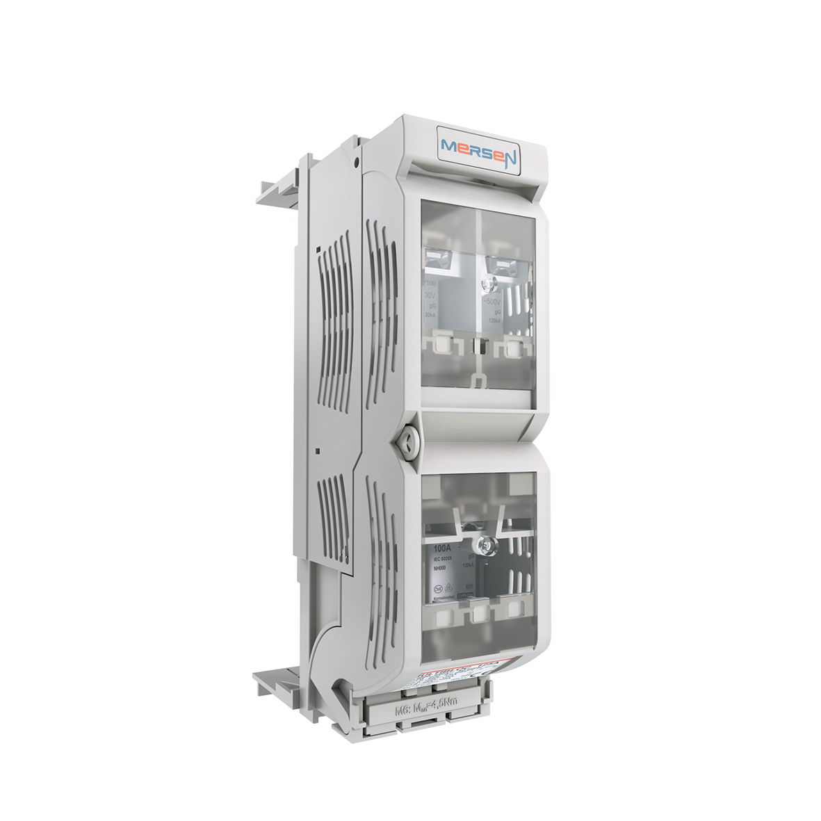 NH-Sicherungslasttrenner MULTIBLOC® Größe 000 125A 3-polig schaltend SaS-System Verbindung untere Anschl.