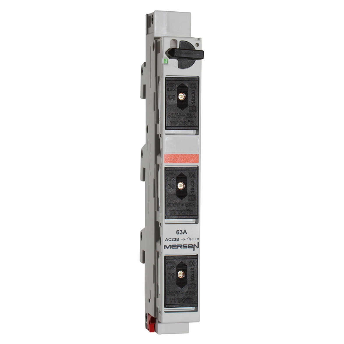 Lasttrennschalter DIN D0 MULTIFIX® Größe D02 400VAC 63A 3-polig schaltend , Breite 27mm