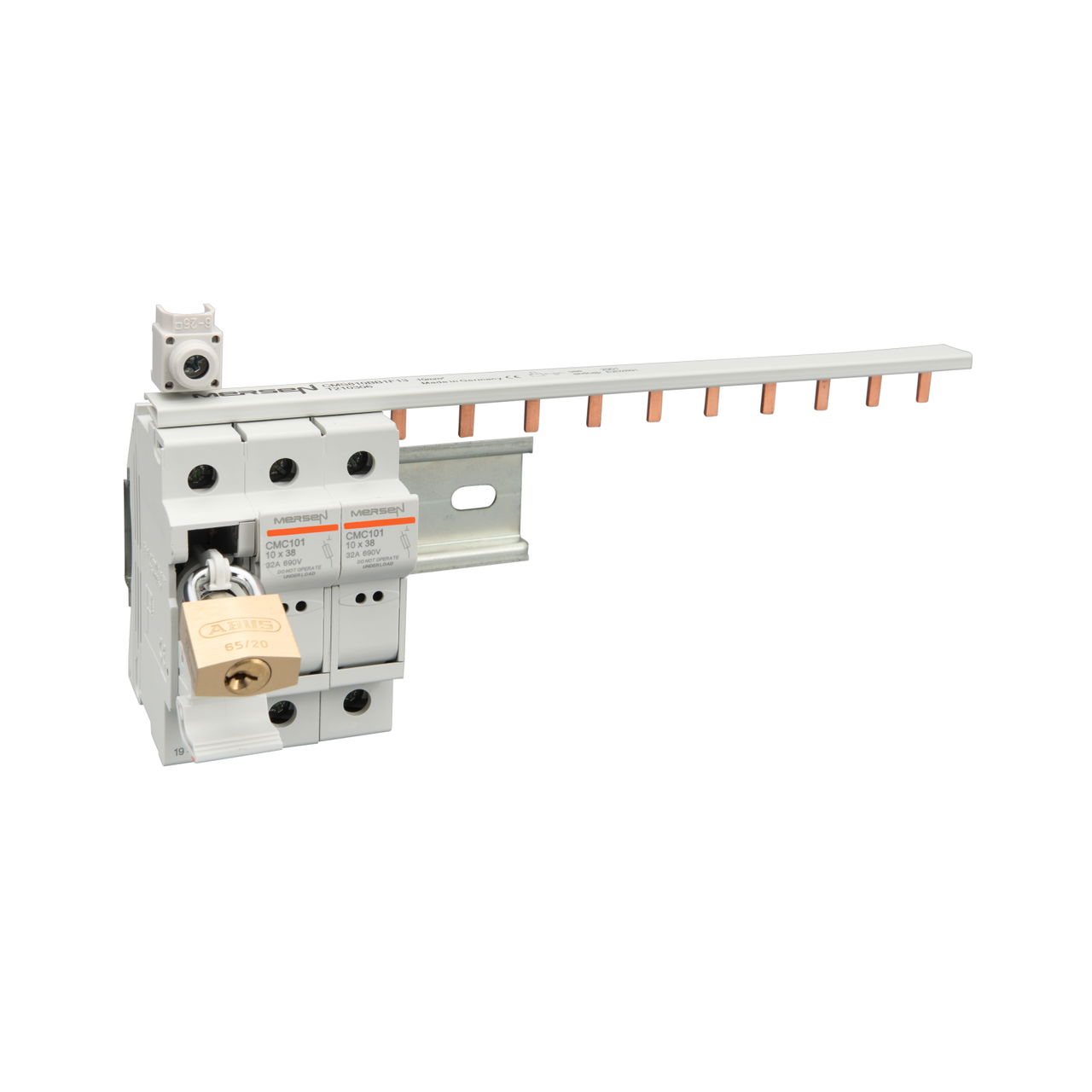 Sicherungshalter Modulostar® Größe 10x38 IEC 690VAC 690VDC 1-polig IP20 – Bild 4 von 6
