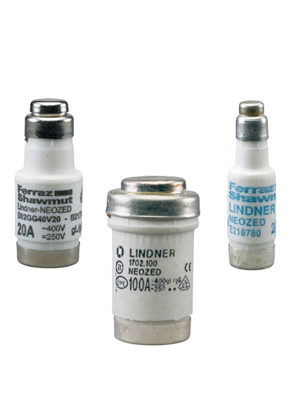 DIN D0 Sicherungseinsatz Neozed gG Größe D03 400VAC 250VDC 80A Farbcode Silber Verpackungsmenge 10 – Bild 2 von 2