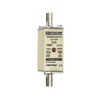 Sicherungseinsatz DIN NH Standard gG Größe NH000 500VAC 250VDC 32A spannungsführende Grifflaschen (sfü) Doppelkennmelder Körperbreite 21mm