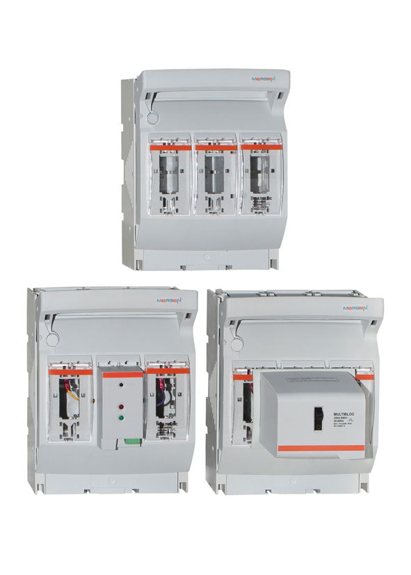 NH-Sicherungslasttrenner MULTIBLOC® Größe 1 250A 3-polig schaltend SaS-System 40mm Verbindung Schraube M10 – Bild 2 von 2