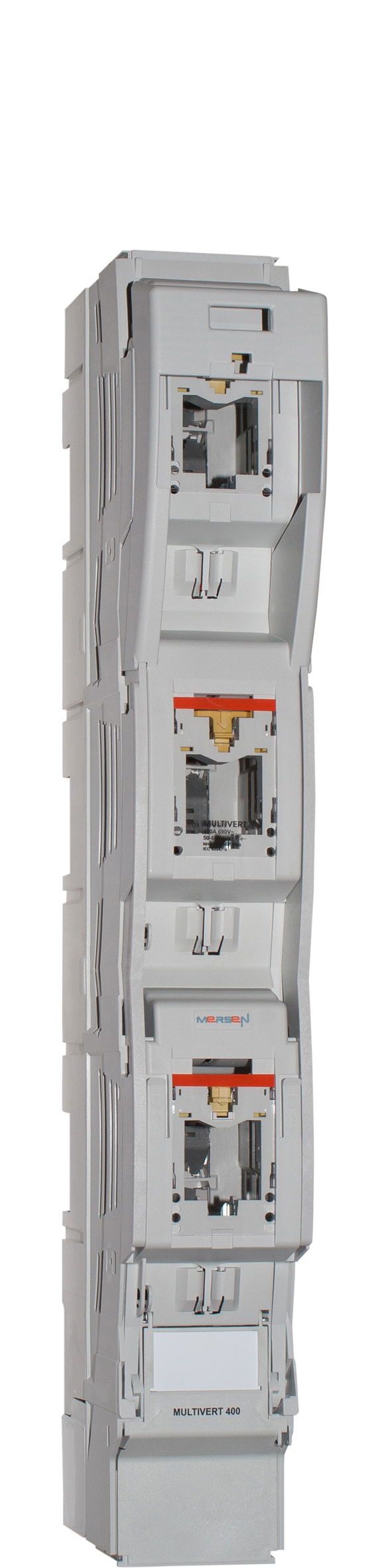 NH-Sicherungslastschaltleiste MULTIVERT® Größe 2 400A 1x3-polig schaltend SaS-System 185mm Schraube M12 Bolzen