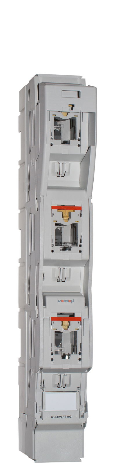 NH-Sicherungslastschaltleiste MULTIVERT® Größe 2 400A 1x3-polig schaltend SaS-System 185mm Schraube M12 Bolzen