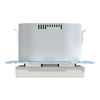 Schuko Steckdose mit USB Ladegerät, polarweiß glänzend, System M