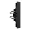 Wippe für Serienschalter, schwarz matt, System M