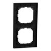 M-Pure-Rahmen, 2fach, schwarz matt, M-Pure