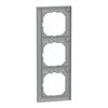 M-Pure-Rahmen, 3fach, aluminium, M-Pure