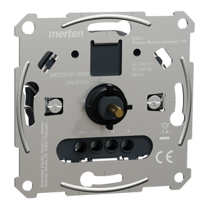 DALI-Drehdimmer-Einsatz Tunable White mit Spannungsversorgung