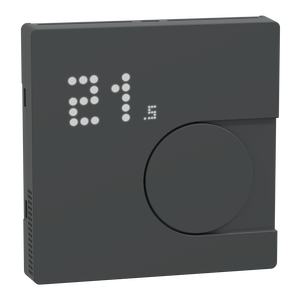 Connected Raumtemperaturregler-Modul, anthrazit, System Design, Works with Wiser, Zigbee, Wiser Home