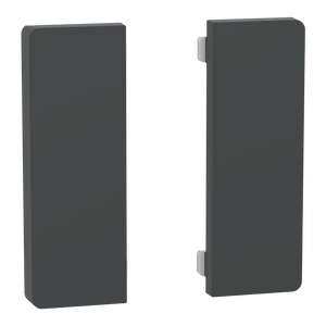 Tastsensor Flex, KNX, System Design, 2fach, Wippe, Anthrazit