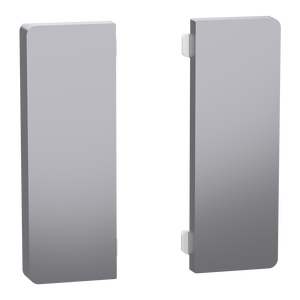 Tastsensor Flex, KNX, System Design, 2fach, Wippe, Edelstahl