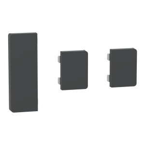Tastsensor Flex, KNX, System Design, 3fach, Wippe, Anthrazit