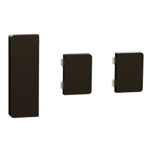 Tastsensor Flex, KNX, System Design, 3fach, Wippe, Moccametallic