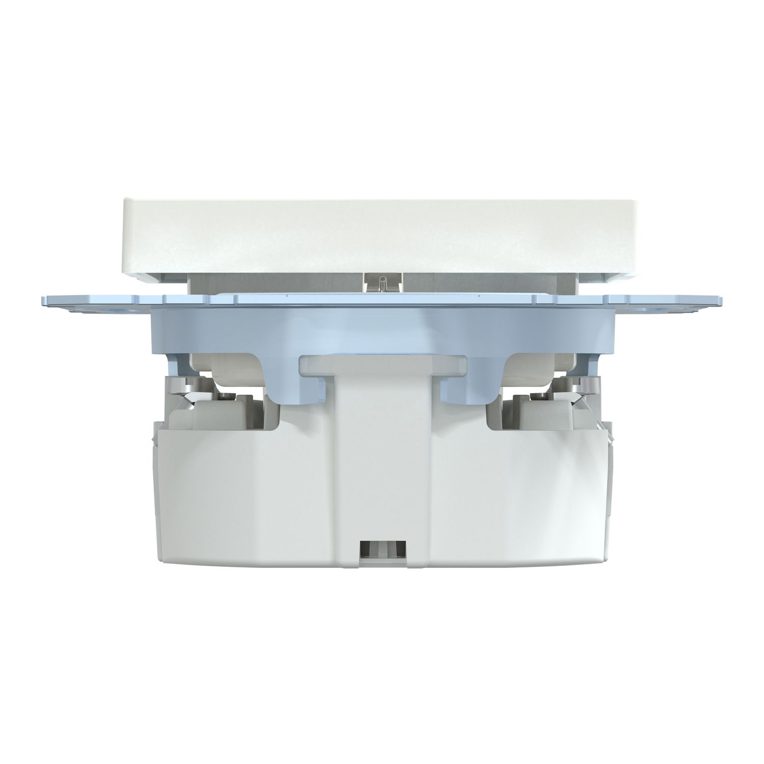 SCHUKO-Steckdose, Steckklemmen, polarweiß glänzend, System M – Bild 3 von 8
